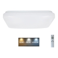 Brilagi - Iluminação de teto LED com regulação OPAL LED/24W/230V 3000/4000/6500K + controlo remoto