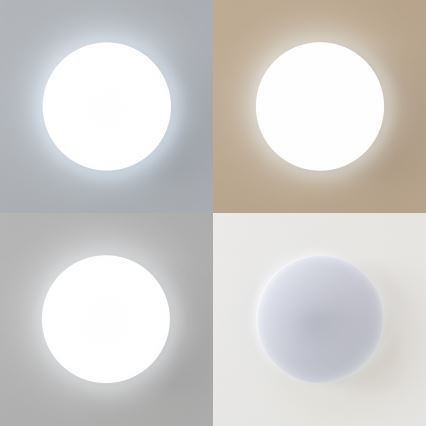 Brilagi - Iluminação de teto LED com regulação OPAL LED/24W/230V  3000/4000/6500K + controlo remoto