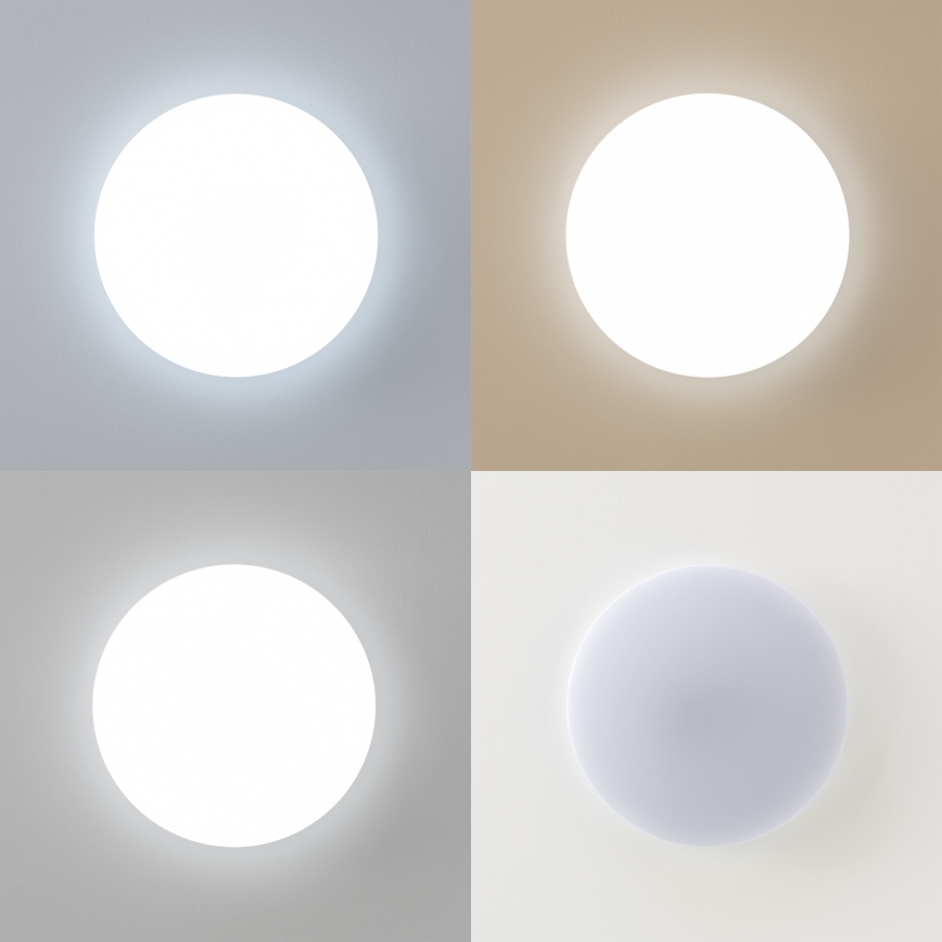 Brilagi - Iluminação de teto LED com regulação OPAL LED/24W/230V  3000/4000/6500K + controlo remoto