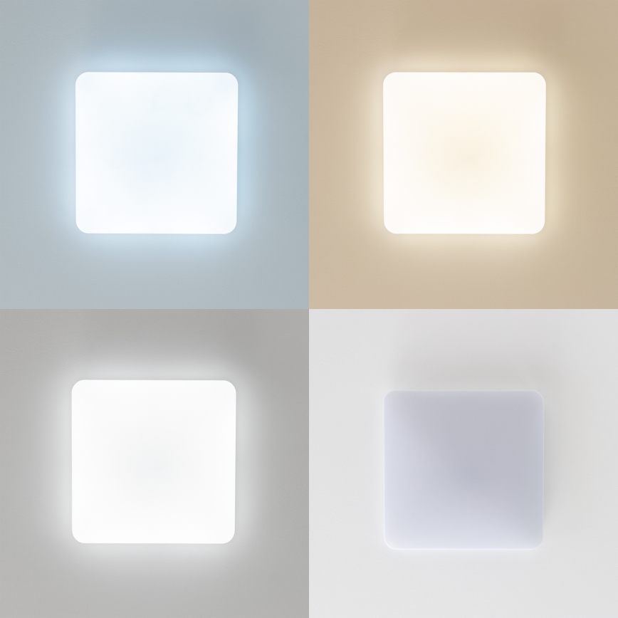 Brilagi - Iluminação de teto LED com regulação OPAL LED/24W/230V 3000/4000/6500K + controlo remoto
