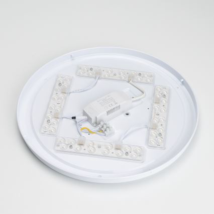 Brilagi - Iluminação de teto LED com regulação PINE LED/24W/230V + controlo remoto