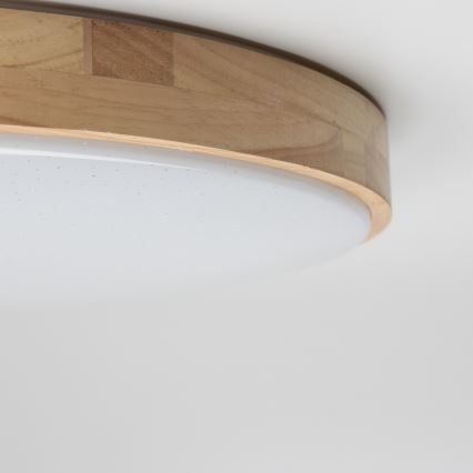 Brilagi - Iluminação de teto LED com regulação PINE LED/60W/230V + controlo remoto