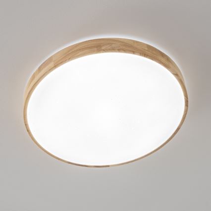 Brilagi - Iluminação de teto LED com regulação PINE LED/60W/230V + controlo remoto