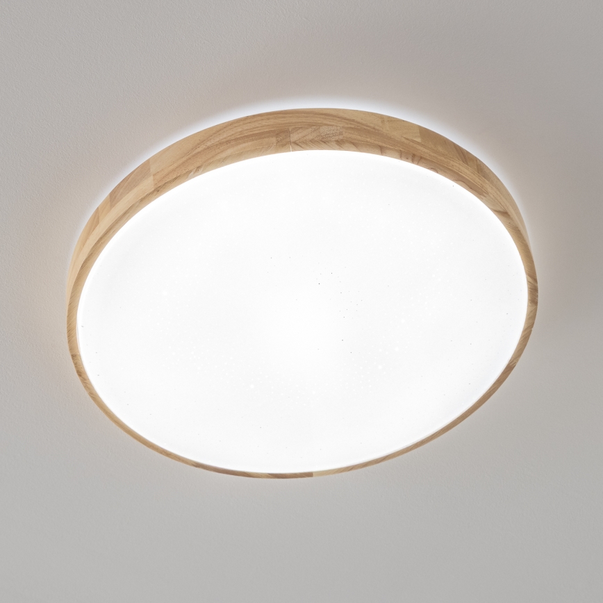Brilagi - Iluminação de teto LED com regulação PINE LED/60W/230V + controlo remoto