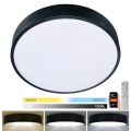 Brilagi - Iluminação de teto LED com regulação POOL SMART LED/48W/230V 40 cm 3000-6000K Wi-Fi Tuya + comando preto