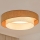 Brilagi - Iluminação de teto LED com regulação SHINE LED/24W/230V diâmetro 60 cm 3000/4000/6500K bege/creme + comando