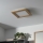 Brilagi - Iluminação de teto LED com regulação SLIMFRAME WOOD LED/25W/230V 34x34 cm 3000-6000K castanho + comando