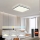 Brilagi - Iluminação de teto LED com regulação SMART LED/36W/230V 3000-6000K 45x45 cm Wi-Fi Tuya + comando