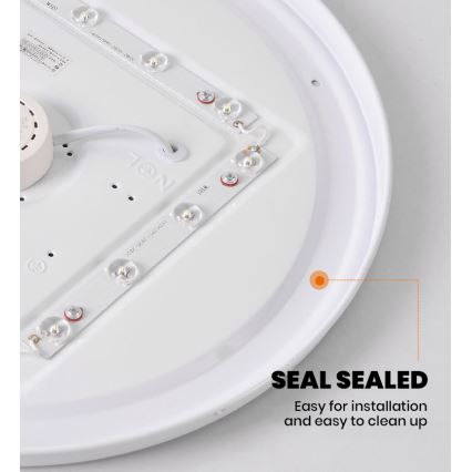Brilagi - Iluminação de teto LED com regulação SMART LED/36W/230V 2700-6500K Wi-Fi Tuya + controlo remoto