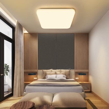 Brilagi - Iluminação de teto LED com regulação SMART LED/36W/230V 2700-6500K Wi-Fi Tuya + controlo remoto