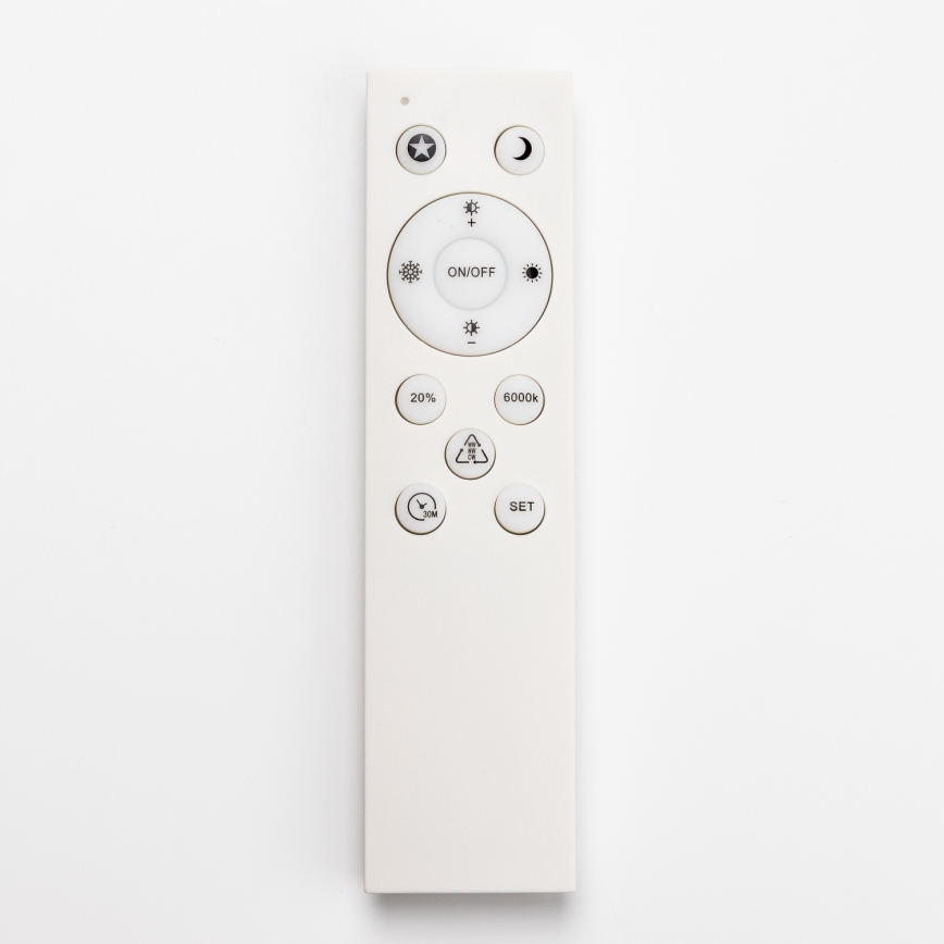 Brilagi - Iluminação de teto LED com regulação SMART LED/36W/230V 2700-6500K Wi-Fi Tuya + controlo remoto