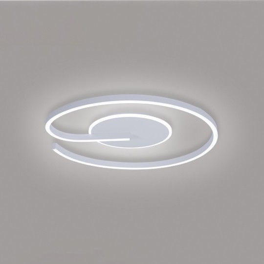 Brilagi - Iluminação de teto LED com regulação SPIRAL LED/56W/230V 3000/4000/6000K + comando
