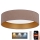 Brilagi - Iluminação de teto LED com regulação VELVET SMART LED/24W/230V d. 45 cm 2700-6500K Wi-Fi Tuya bege/dourado + comando