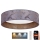 Brilagi - Iluminação de teto LED com regulação VELVET SMART LED/24W/230V d. 45 cm 2700-6500K Wi-Fi Tuya cinzento/dourado + controlo remoto