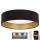 Brilagi - Iluminação de teto LED com regulação VELVET SMART LED/24W/230V d. 45 cm 2700-6500K Wi-Fi Tuya preto/dourado + controlo remoto