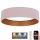 Brilagi - Iluminação de teto LED com regulação VELVET SMART LED/24W/230V d. 45 cm 2700-6500K Wi-Fi Tuya rosa/dourado + controlo remoto