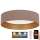 Brilagi - Iluminação de teto LED com regulação VELVET SMART LED/36W/230V d. 55 cm 2700-6500K Wi-Fi Tuya bege/dourado + controlo remoto