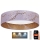 Brilagi - Iluminação de teto LED com regulação VELVET SMART LED/36W/230V d. 55 cm 2700-6500K Wi-Fi Tuya branco/dourado + controlo remoto