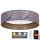 Brilagi - Iluminação de teto LED com regulação VELVET SMART LED/36W/230V d. 55 cm 2700-6500K Wi-Fi Tuya cinzento/dourado + controlo remoto