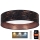 Brilagi - Iluminação de teto LED com regulação VELVET SMART LED/36W/230V d. 55 cm 2700-6500K Wi-Fi Tuya preto/cobre + controlo remoto