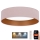 Brilagi - Iluminação de teto LED com regulação VELVET SMART LED/36W/230V d. 55 cm 2700-6500K Wi-Fi Tuya rosa/dourado + controlo remoto