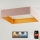 Brilagi - Iluminação de teto LED com regulação VELVET SQUARE SMART LED/36W/230V 2700-6500K Wi-Fi Tuya + controlo remoto rosa