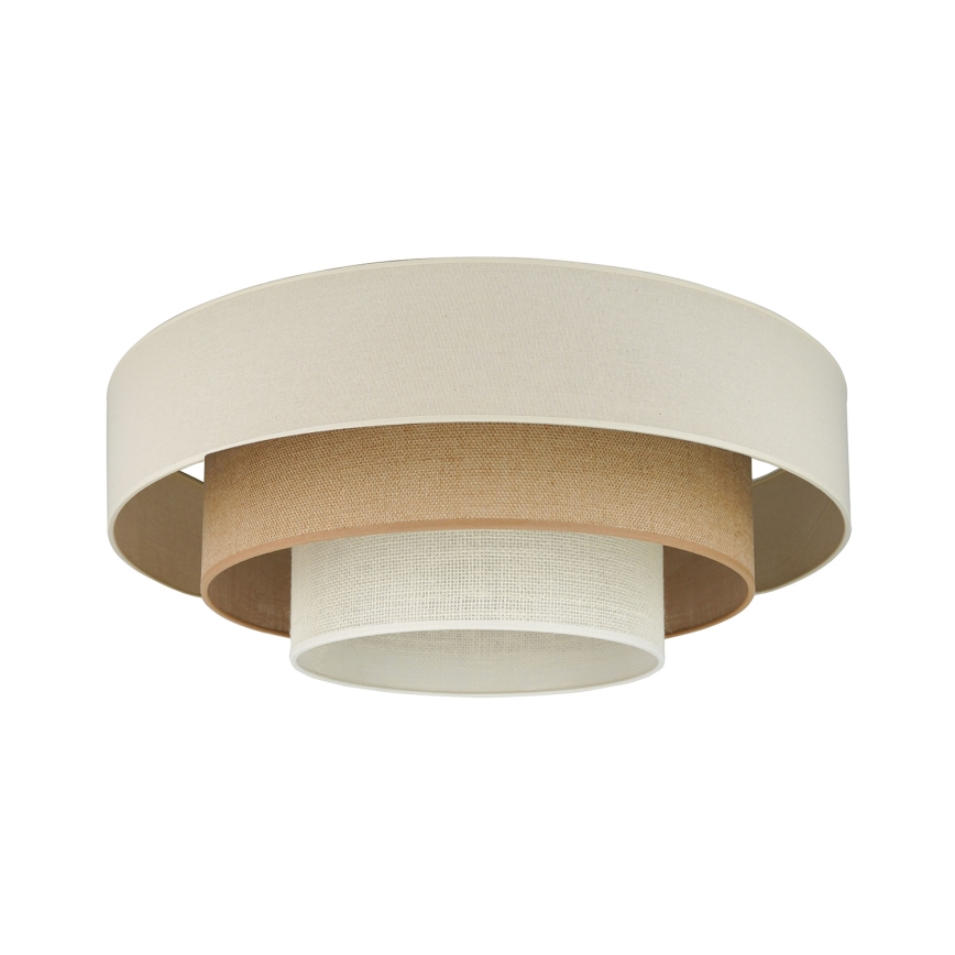 Brilagi - Iluminação de teto LED DENVER LUNETA LED/12W/230V diâmetro 60 cm 3000K/4000K/6400K bege/creme