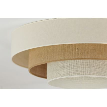 Brilagi - Iluminação de teto LED DENVER LUNETA LED/12W/230V diâmetro 60 cm 3000K/4000K/6400K bege/creme