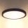 Brilagi - Iluminação de teto LED ESTELA LED/18W/230V preto