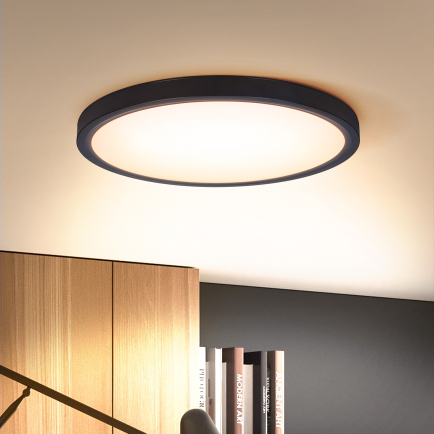 Brilagi - Iluminação de teto LED ESTELA LED/18W/230V preto
