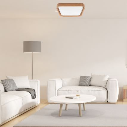 Brilagi - Iluminação de teto LED MANAROLA CUBIC LED/24W/230V 3000-6500K carvalho + +CR