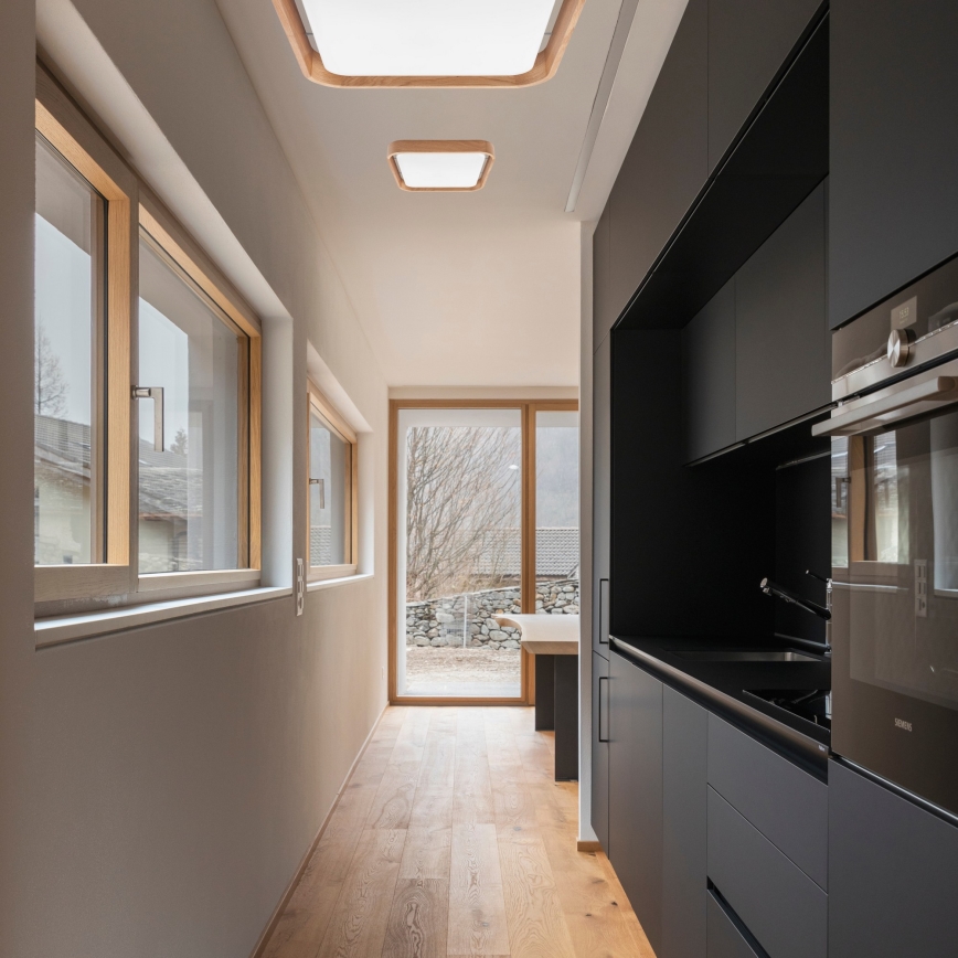 Brilagi - Iluminação de teto LED MANAROLA CUBIC LED/24W/230V 3000-6500K carvalho + +CR