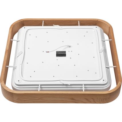 Brilagi - Iluminação de teto LED MANAROLA CUBIC LED/24W/230V 3000-6500K carvalho + +CR