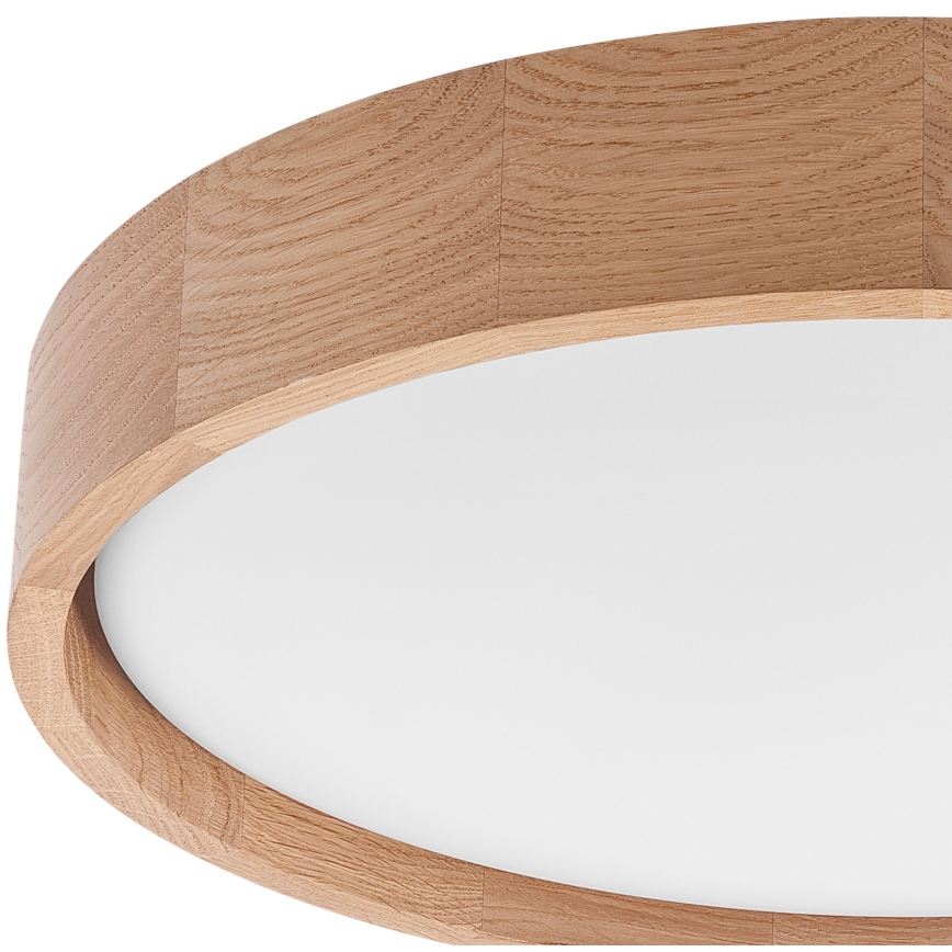 Brilagi - Iluminação de teto LED MANAROLA SIMPLE LED/24W/230V 3000K carvalho d. 41 cm