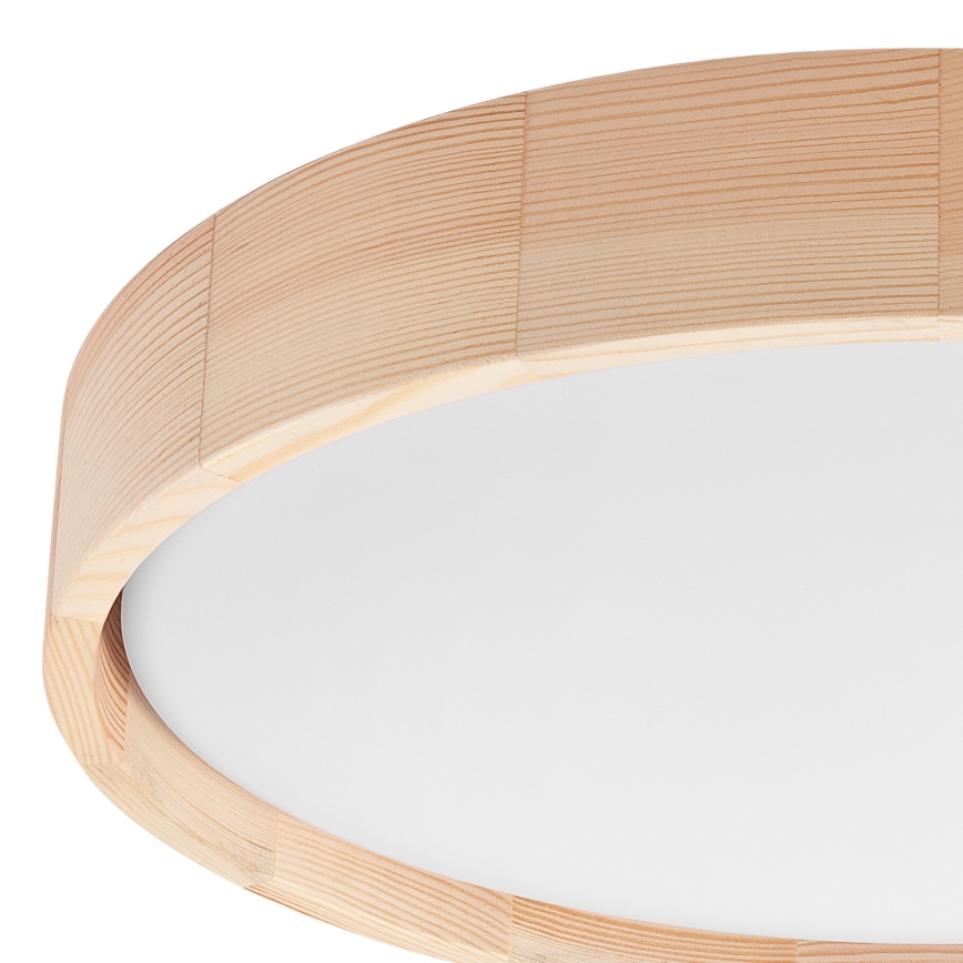 Brilagi - Iluminação de teto LED MANAROLA SIMPLE LED/24W/230V 3000K pinho d. 41 cm