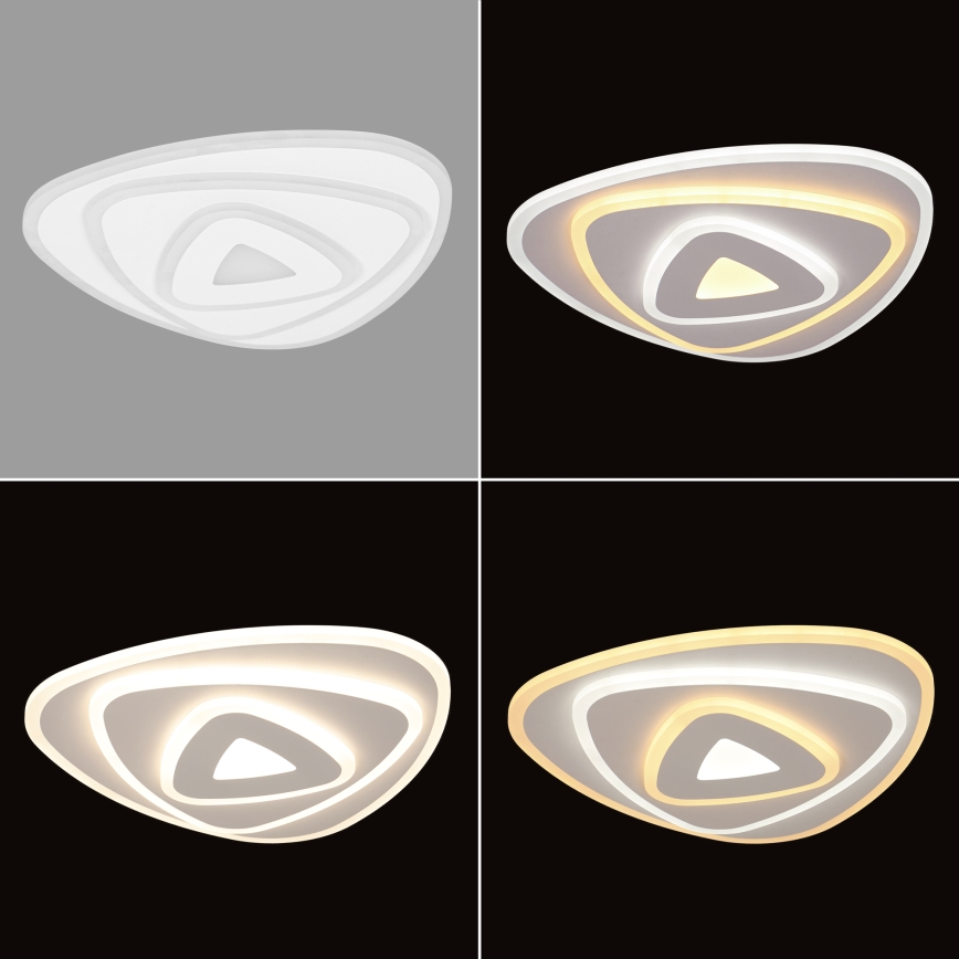 Brilagi - Iluminação de teto LED com regulação MODERN MINI LED/45W/230V 3000/4000/6000K 30x30 cm + comando