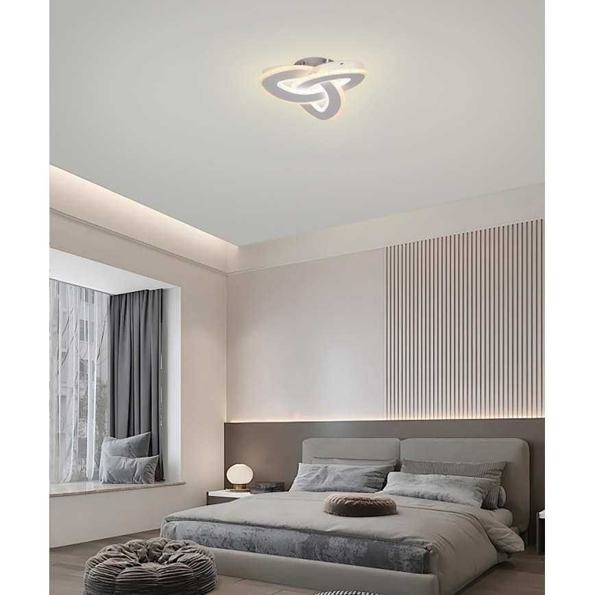 Brilagi - Iluminação de teto LED com regulação MODERN MINI LED/49W/230V 3000/4000/6000K 30x30 cm + comando