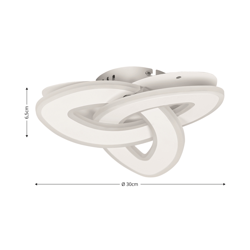 Brilagi - Iluminação de teto LED com regulação MODERN MINI LED/49W/230V 3000/4000/6000K 30x30 cm + comando