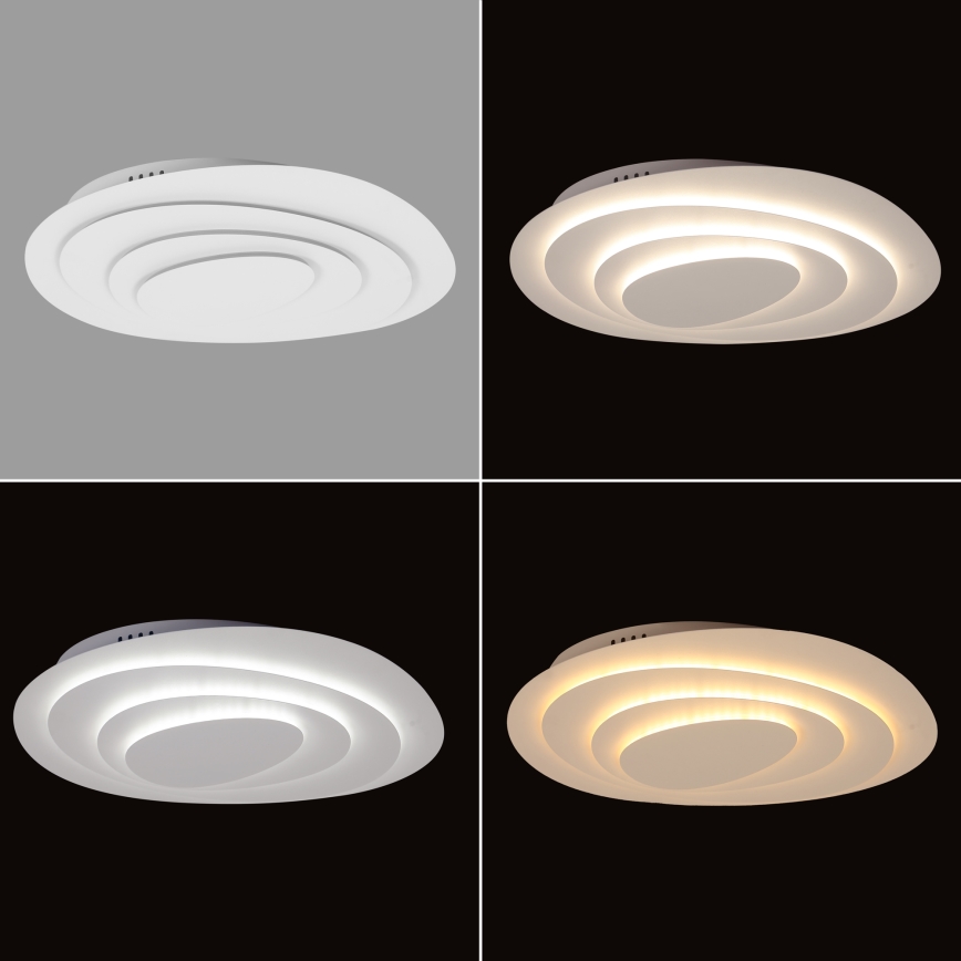 Brilagi - Iluminação de teto LED com regulação MODERN MINI LED/65W/230V 3000/4000/6000K 41x34,3 cm + comando