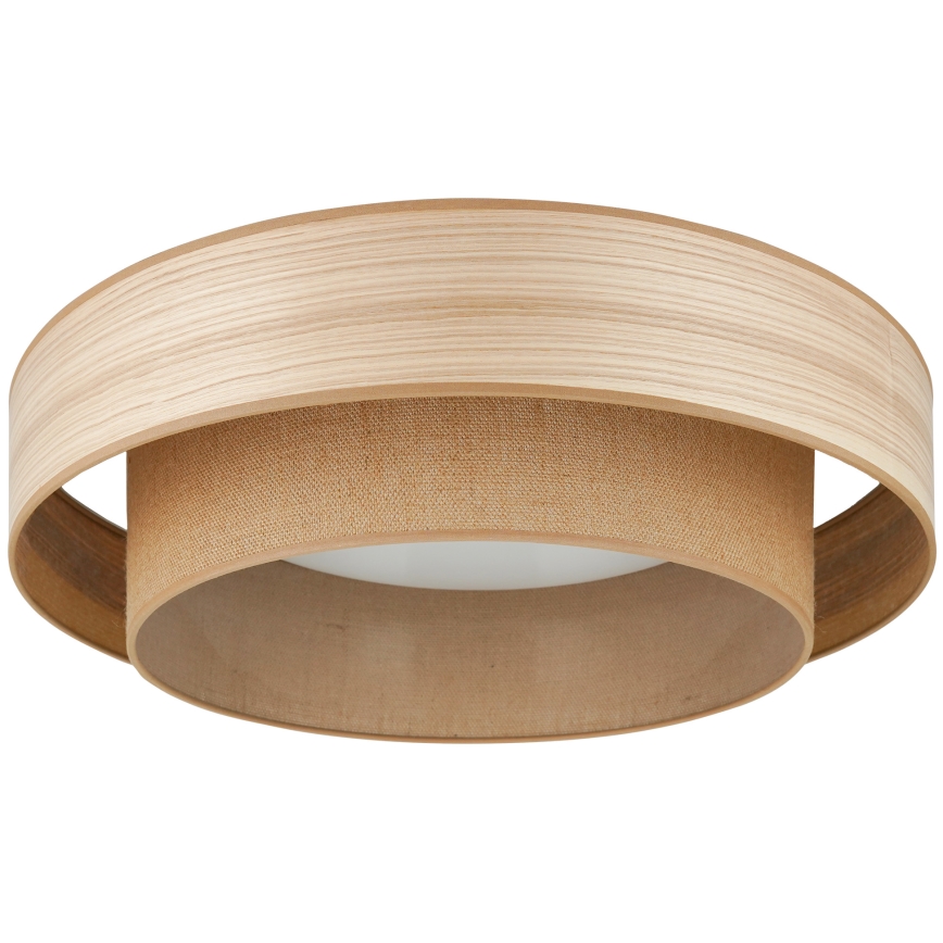 Brilagi - Iluminação de teto LED MONTANA BOHO LED/26W/230V diâmetro 60 cm castanho