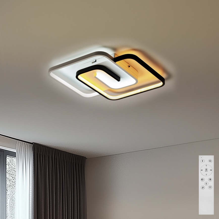 Brilagi - Iluminação de teto LED regulável VELO LED/64W/230V 3000-6500K + controlo remoto