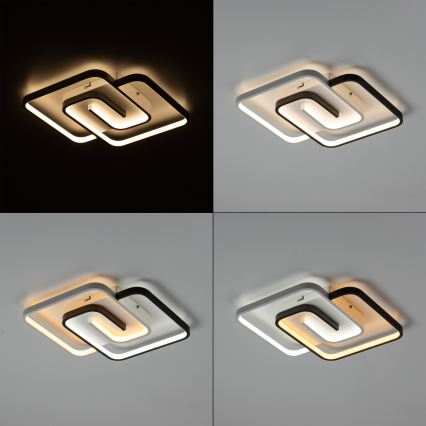 Brilagi - Iluminação de teto LED regulável VELO LED/64W/230V 3000-6500K + controlo remoto
