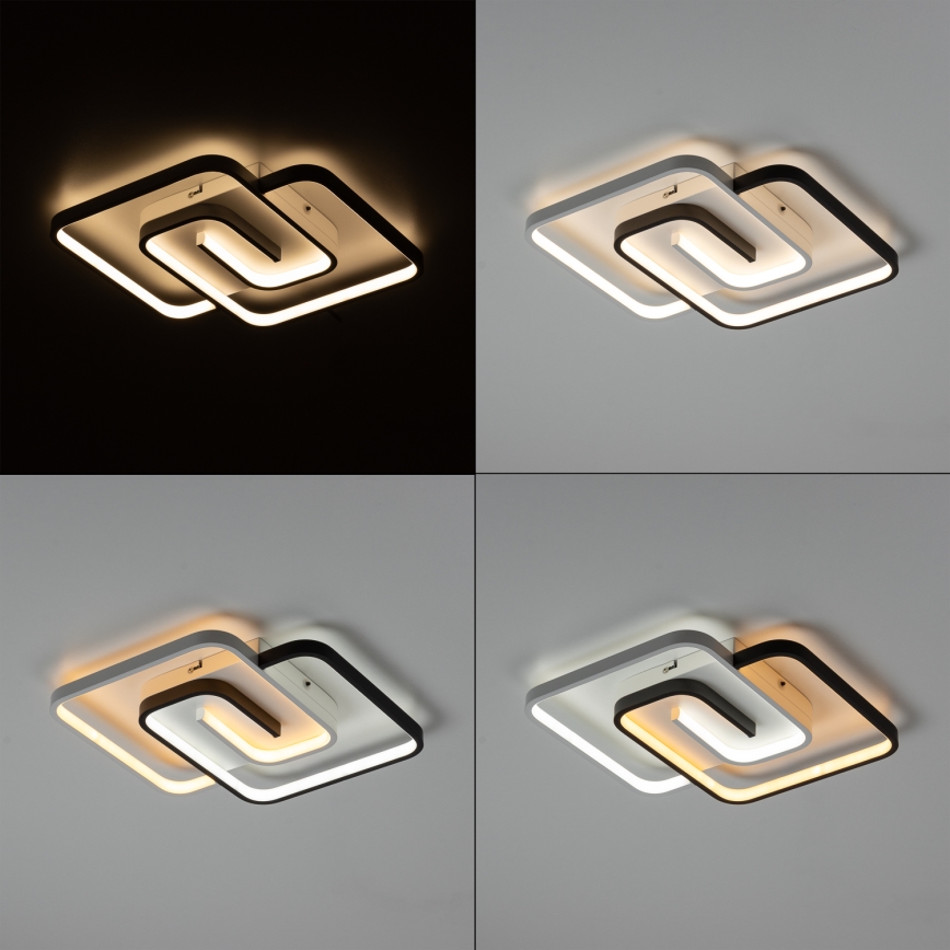 Brilagi - Iluminação de teto LED regulável VELO LED/64W/230V 3000-6500K + controlo remoto