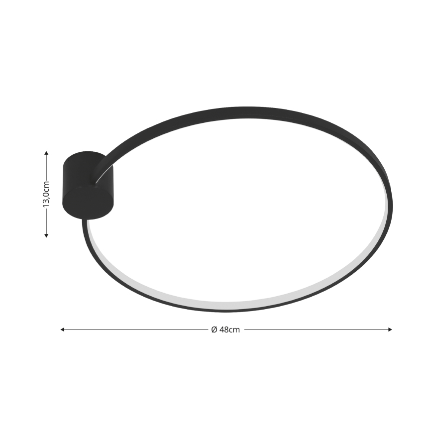 Brilagi - Iluminação de teto LED RINGO LED/18W/230V