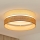 Brilagi - Iluminação de teto LED ROYAL YUTE LED/24W/230V diâmetro 45 cm bege/creme