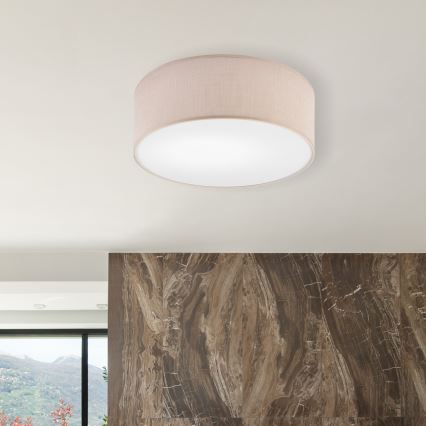Brilagi - Iluminação de teto LED SIRIJA LED/12W/230V diâmetro 35 cm bege