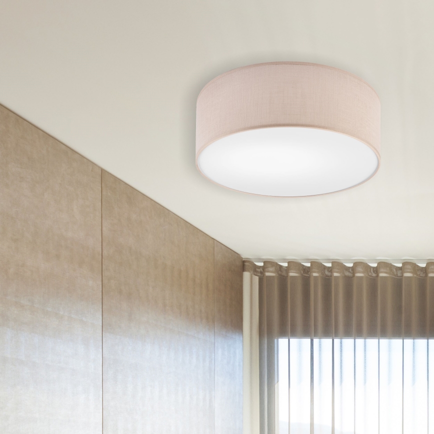 Brilagi - Iluminação de teto LED SIRIJA LED/12W/230V diâmetro 35 cm bege