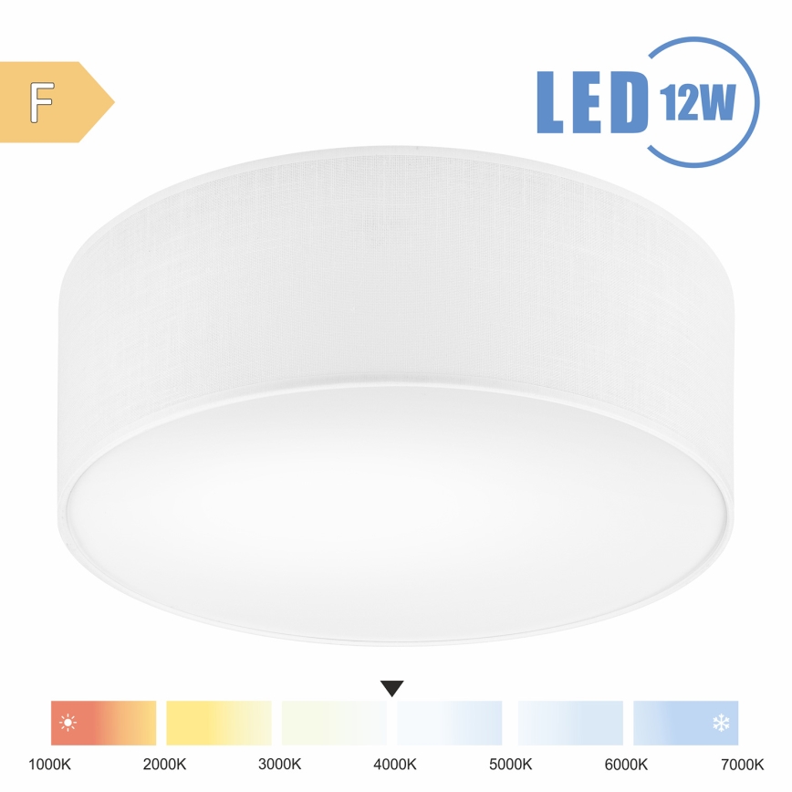 Brilagi - Iluminação de teto LED SIRIJA LED/12W/230V diâmetro 35 cm branco