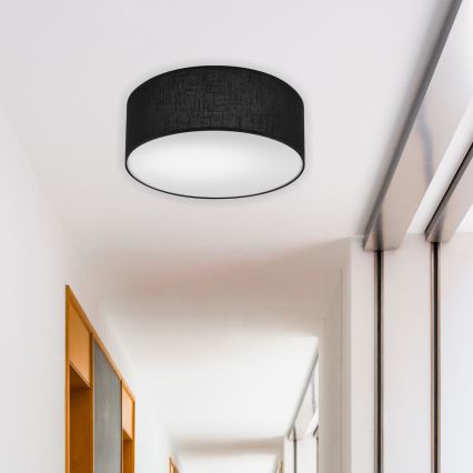 Brilagi - Iluminação de teto LED SIRIJA LED/12W/230V diâmetro 35 cm preto