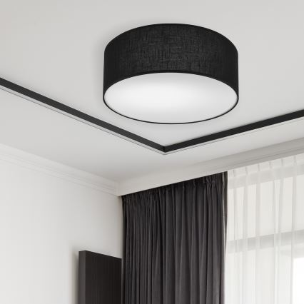 Brilagi - Iluminação de teto LED SIRIJA LED/12W/230V diâmetro 35 cm preto